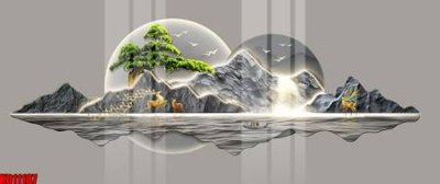 Hình ảnh file gốc File tranh in décor tranh treo tường tổng hợp KD11187 cho in UV