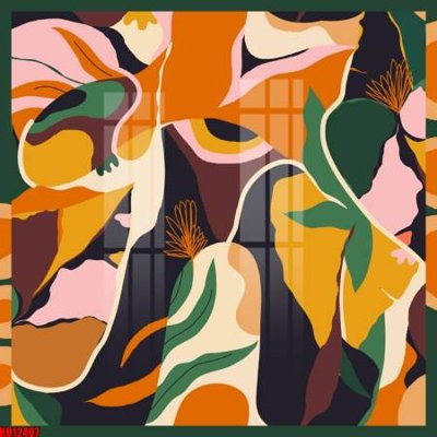 File gốc File tranh in décor tranh treo tường tổng hợp KD12407 (AI/EPS) cho in ấn