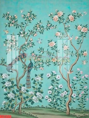 Tải file File gốc in tranh nền tường tổng hợp KD1388 (gốc) chủ đề hoa sen