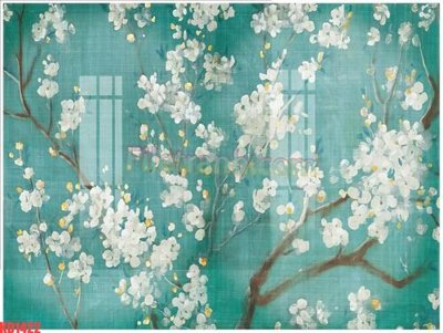 File in mica File gốc in tranh nền tường tổng hợp KD1422 (bản gốc) làm vách ngăn