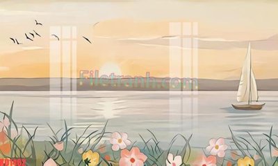 File gốc File gốc in tranh nền tường tổng hợp KD1462 (cho in 3D) độc đáo