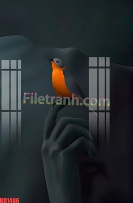 File ảnh File gốc in tranh nền tường tổng hợp KD1486 (gốc) in standee