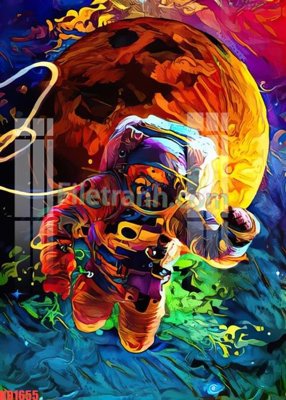 Ảnh gốc File gốc in tranh nền tường tổng hợp KD1655 (nét căng) in mica