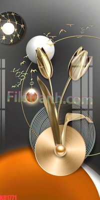 File gốc File gốc in tranh nền tường tổng hợp KD1771 (cho in ấn) độc quyền