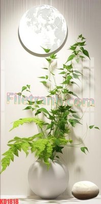 Hình ảnh file gốc File gốc in tranh nền tường tổng hợp KD1818 cho in UV