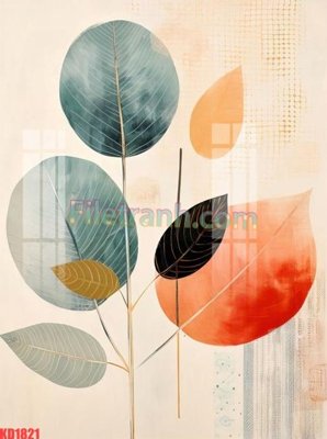 File gốc File gốc in tranh nền tường tổng hợp KD1821 (in lụa) tranh mã đáo