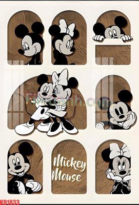 Tải file File gốc in tranh nền tường tổng hợp KD1833 (gốc) để in ấn ngay