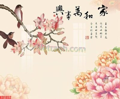 File gốc File gốc in tranh nền tường tổng hợp KD1852 (ảnh chi tiết) để in ấn