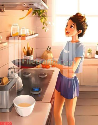 Download file ảnh gốc File gốc in tranh nền tường tổng hợp KD1855 để in ấn