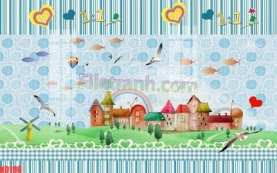 File ảnh File gốc in tranh nền tường tổng hợp KD196 (gốc) dùng in Pano
