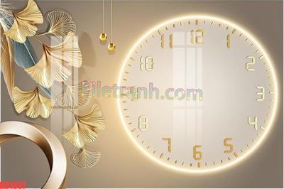 File in trần File gốc in tranh nền tường tổng hợp KD1987 (bản gốc 3D) sống động