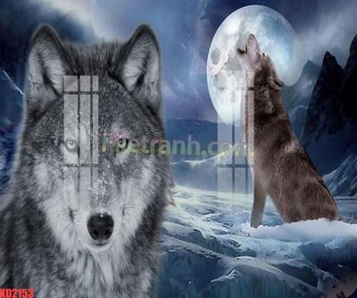 Ảnh gốc File gốc in tranh nền tường tổng hợp KD2153 (độ nét cao) in tráng gương