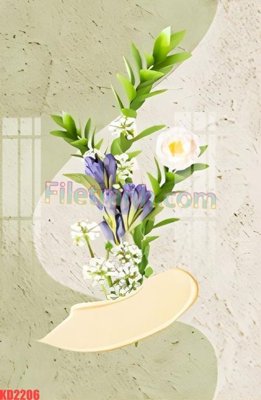 File gốc File gốc in tranh nền tường tổng hợp KD2206 (ảnh rõ nét) để in