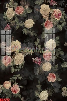 Hình ảnh file gốc in trần nhà File gốc in tranh nền tường tổng hợp KD2222