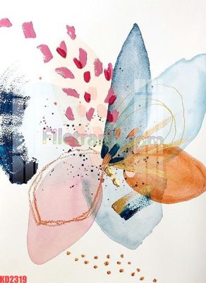 Download file gốc File gốc in tranh nền tường tổng hợp KD2319 (in mica) trong suốt