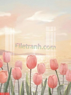 File gốc File gốc in tranh nền tường tổng hợp KD2393 (in mica) trang trí