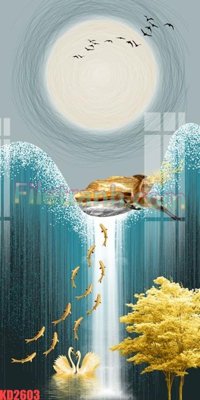 File gốc File gốc in tranh nền tường tổng hợp KD2603 (in mica) làm bảng hiệu