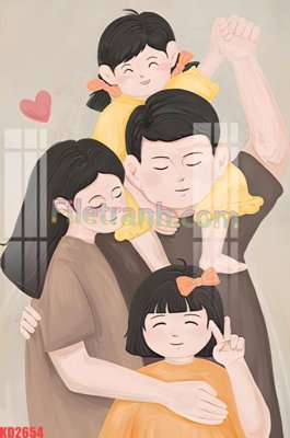 File PSD File gốc in tranh nền tường tổng hợp KD2654 (nguyên bản) cho thiết kế