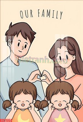 File ảnh File gốc in tranh nền tường tổng hợp KD2664 (gốc) in PP, decal