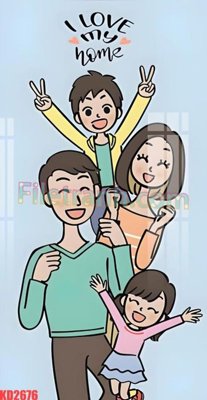 File in trần File gốc in tranh nền tường tổng hợp KD2676 (bản gốc) đại dương