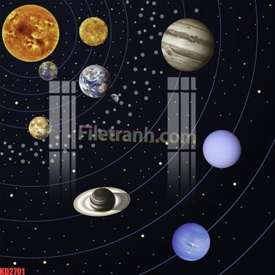 File gốc File gốc in tranh nền tường tổng hợp KD2701 (trang trí) phòng trẻ em