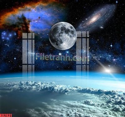 Download file gốc File gốc in tranh nền tường tổng hợp KD2831 (in mica) 3D