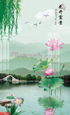 Tải xuống file tranh gốc File gốc in tranh nền tường tổng hợp KD286 (PSD/TIFF)