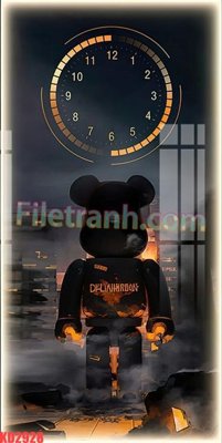 File gốc File gốc in tranh nền tường tổng hợp KD2928 (in lụa) hoa văn cổ điển