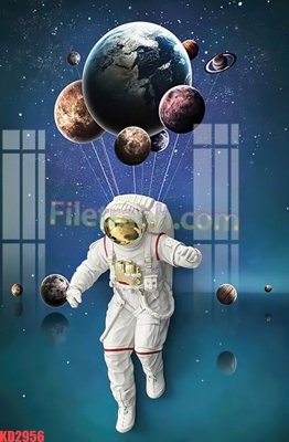 File PSD File gốc in tranh nền tường tổng hợp KD2956 (nguyên gốc) chất lượng cao