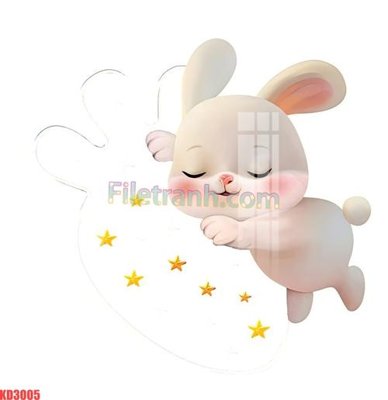 File in mica File gốc in tranh nền tường tổng hợp KD3005 (bản gốc) sắc sảo