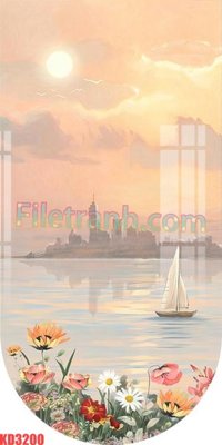 File in trần File gốc in tranh nền tường tổng hợp KD3200 (bản gốc) hoa văn