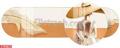 File gốc File gốc in tranh nền tường tổng hợp KD3290 (in 3D) cho trang trí