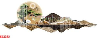 File in ấn chuyên nghiệp File gốc in tranh nền tường tổng hợp KD3382 (file gốc)