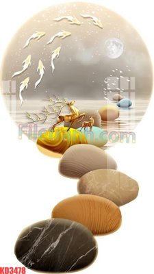 File gốc File gốc in tranh nền tường tổng hợp KD3478 (PNG) nền trong suốt