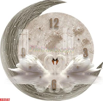 File gốc File gốc in tranh nền tường tổng hợp KD3587 (cho in 3D) độc đáo