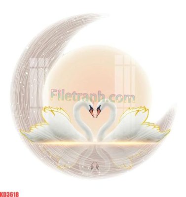 File gốc File gốc in tranh nền tường tổng hợp KD3618 (cho in 3D) độc đáo