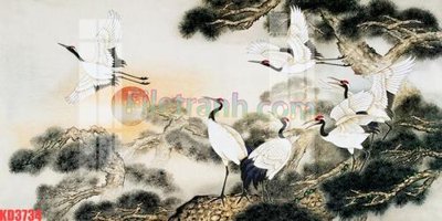 Ảnh gốc File gốc in tranh nền tường tổng hợp KD3734 (độ nét cao) in mica