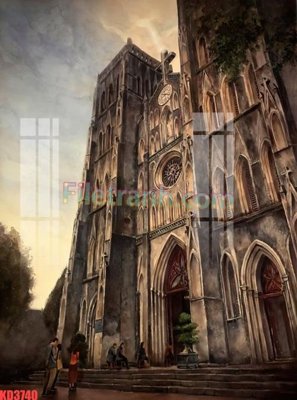 File tranh PSD File gốc in tranh nền tường tổng hợp KD3740 chất lượng cao