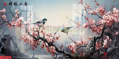 Tải file File gốc in tranh nền tường tổng hợp KD3919 (ảnh gốc) in tranh kính