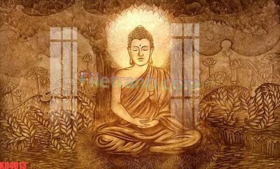 File tranh gốc in trần nhà File gốc in tranh nền tường tổng hợp KD4013 3D