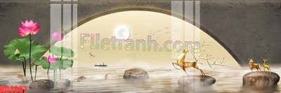 Tải file File gốc in tranh nền tường tổng hợp KD4067 (gốc) chủ đề phong thủy