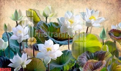 File gốc File gốc in tranh nền tường tổng hợp KD4152 (phong cách) châu Âu