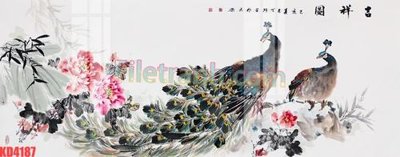 File gốc File gốc in tranh nền tường tổng hợp KD4187 (in 3D) cho trang trí