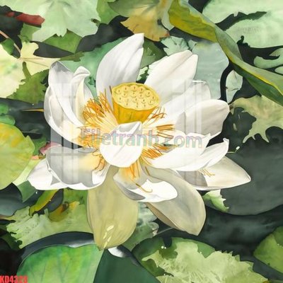 File gốc File gốc in tranh nền tường tổng hợp KD4323 (in tráng gương) hiện đại