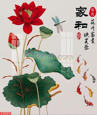 File tranh File gốc in tranh nền tường tổng hợp KD4396 (gốc) phong cách tối giản