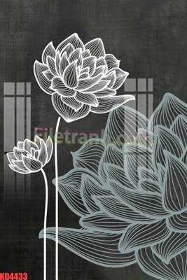 File tranh trang trí File gốc in tranh nền tường tổng hợp KD4433 (file gốc)