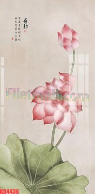 File gốc File gốc in tranh nền tường tổng hợp KD4436 (in tráng gương) ốp tường