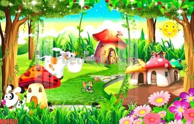 File PSD File gốc in tranh nền tường tổng hợp KD4657 (gốc) tách lớp chi tiết