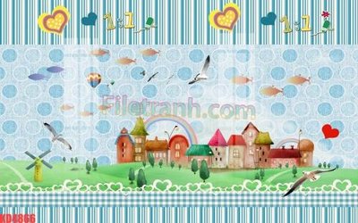 File tranh gốc PSD File gốc in tranh nền tường tổng hợp KD4866 còn nguyên layer