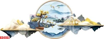 File gốc File gốc in tranh nền tường tổng hợp KD4967 (dành cho trang trí nội thất)